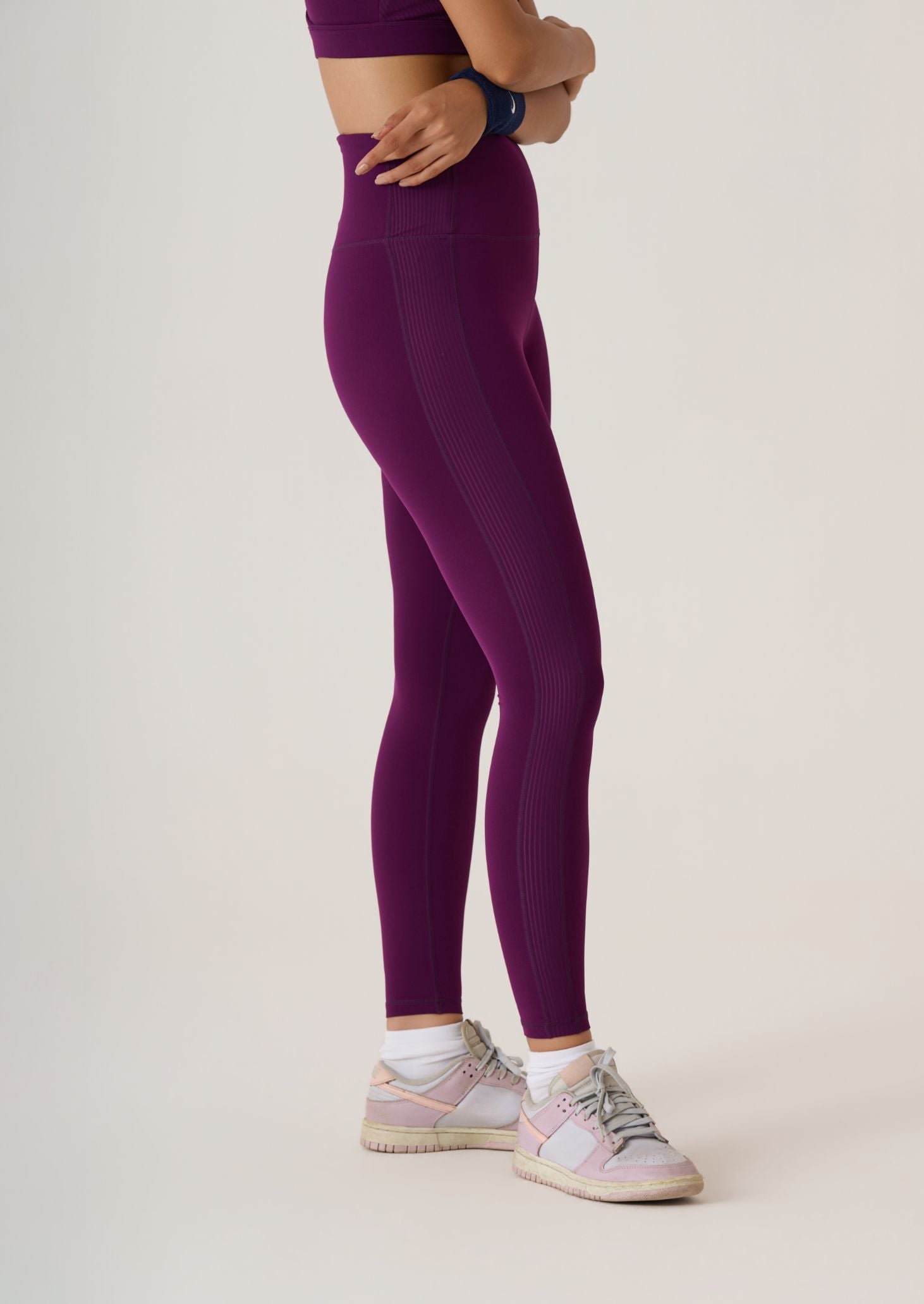 Ultimate Workout Leggings- Slim Fit - Midnight Purple