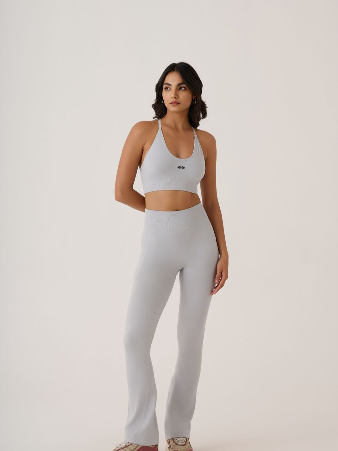 Ultimate Yoga Studio Sports Bra - Grey
