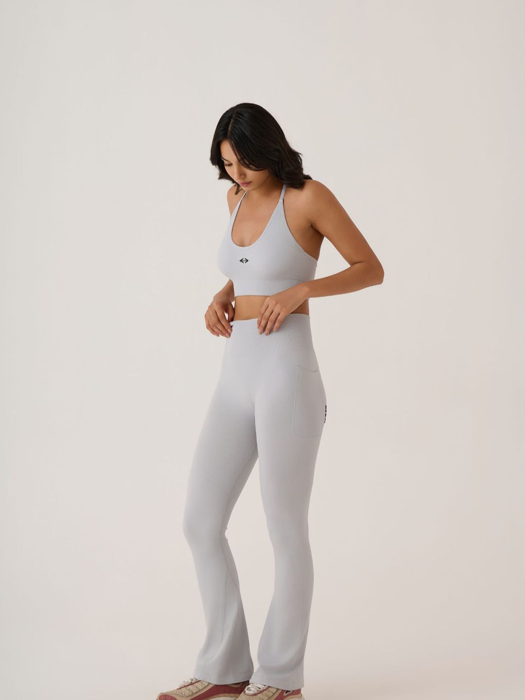 Ultimate Yoga Studio Sports Bra - Grey