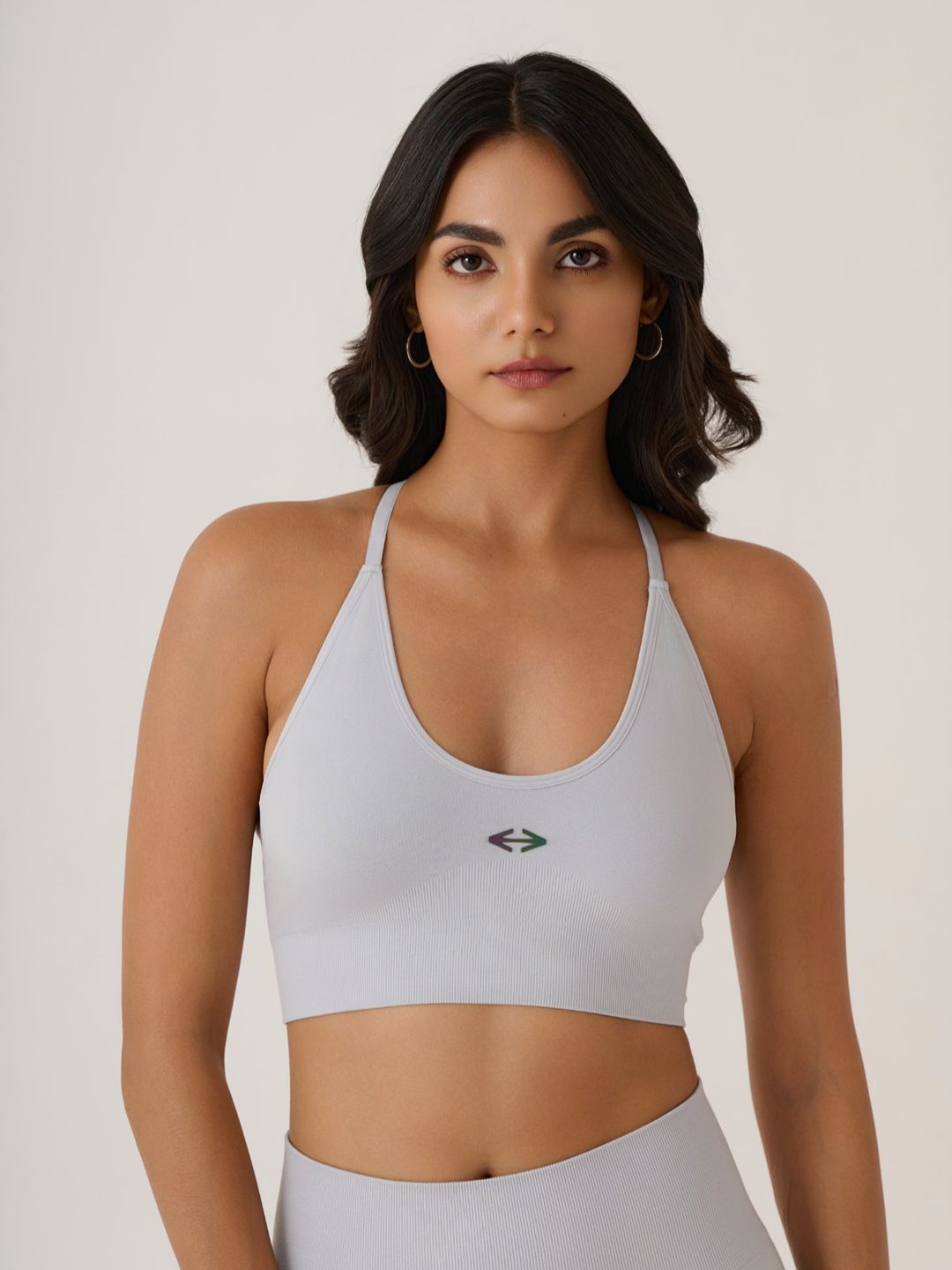 Ultimate Yoga Studio Sports Bra - Grey