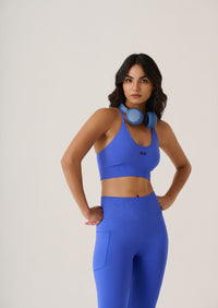 Ultimate Yoga Studio Sports Bra - Periwinkle