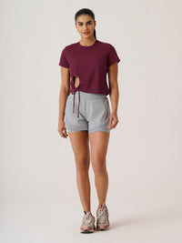 Play Core Gym Tee - MulberryWine