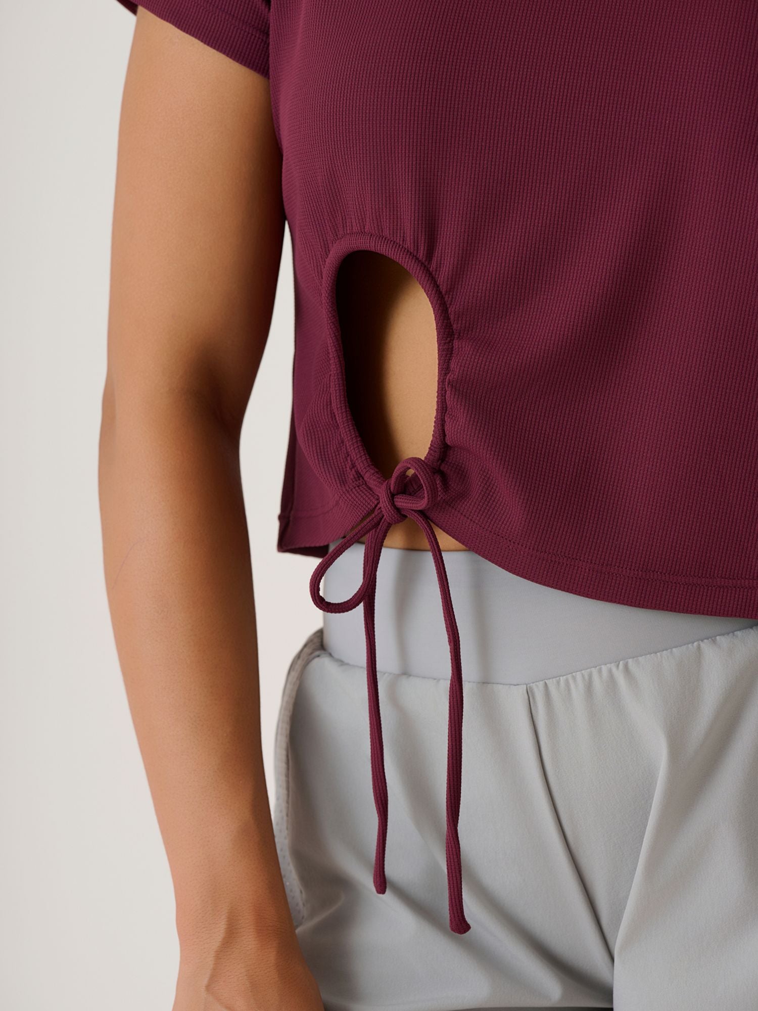 Play Core Gym Tee - MulberryWine