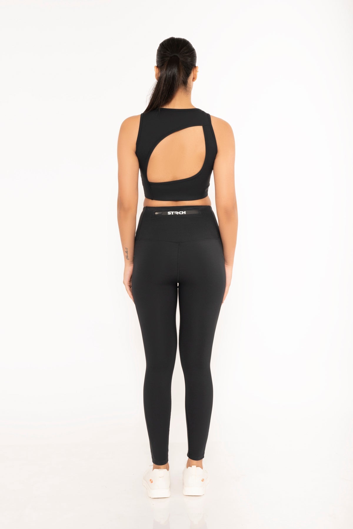 StrchFlex Workout Leggings - Black - 5