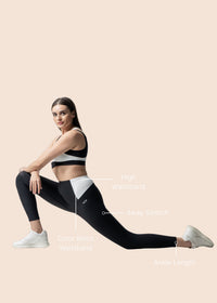 Strch Flex Play Core Leggings - Black - 3