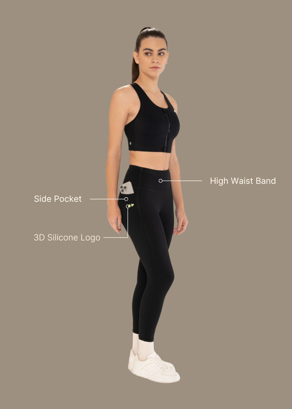 StrchFlex Power soft Leggings - Black - 3