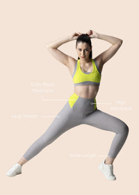 Strch Flex Play Core Leggings - Grey - 3