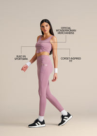WonderForce Crop Top - Dusky Orchid - 3