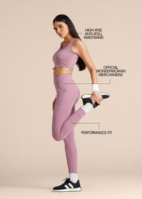 Wonder Warrior Legging - Dusky Orchid - 3