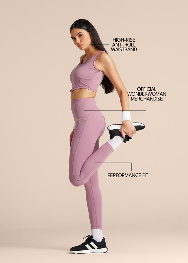 Wonder Warrior Legging - Dusky Orchid - 3