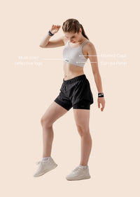 Low Impact medium coverage sports bra - Ice Silver - 3