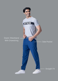 Men Titanflex Pants Navy Blue - 2