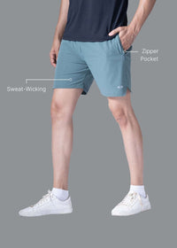 ProStrch Liner Training Shorts - Silver Pine - 2