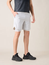 Men Drift Shorts - Grey