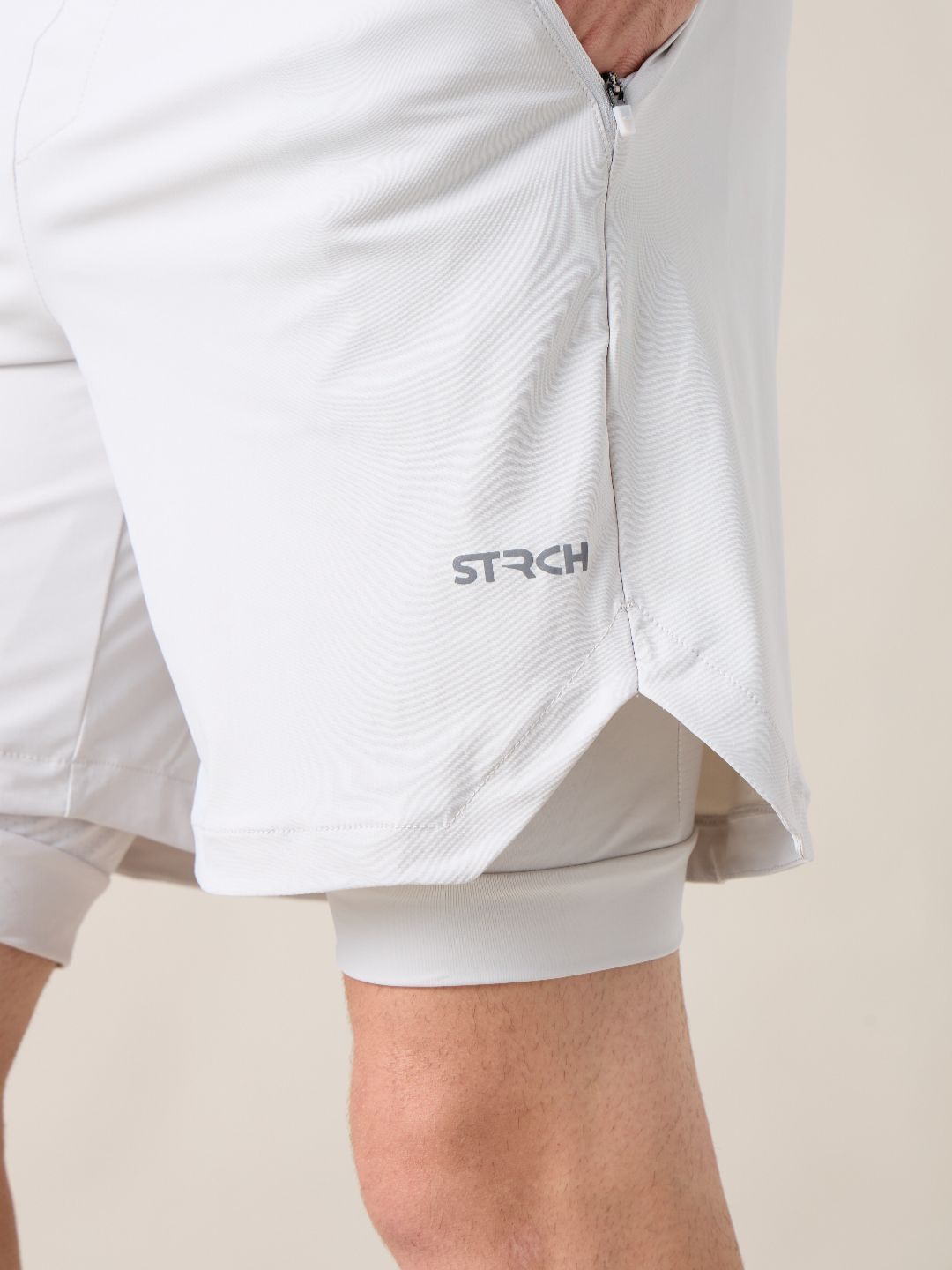 Men Drift Shorts - Grey