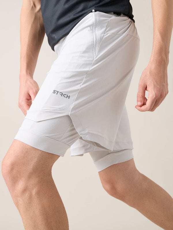 Men Drift Shorts - Grey