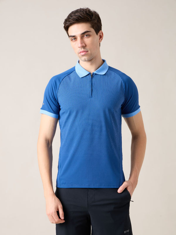 Men Motion Flex Polo - Navy