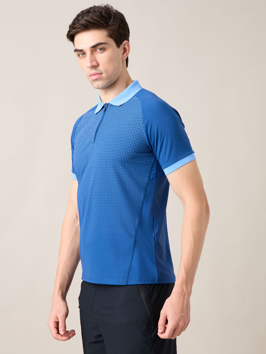 Men Motion Flex Polo - Navy