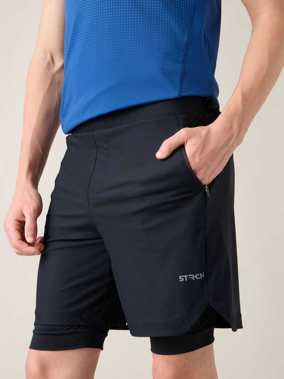 Men Drift Shorts - Black