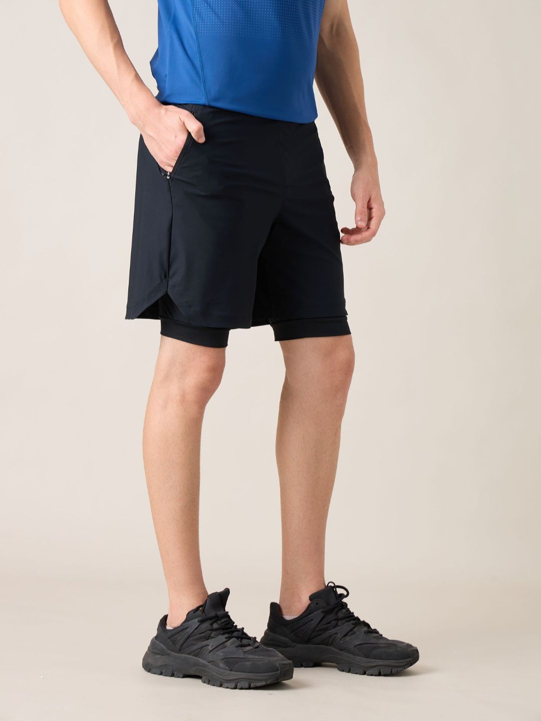 Men Drift Shorts - Black