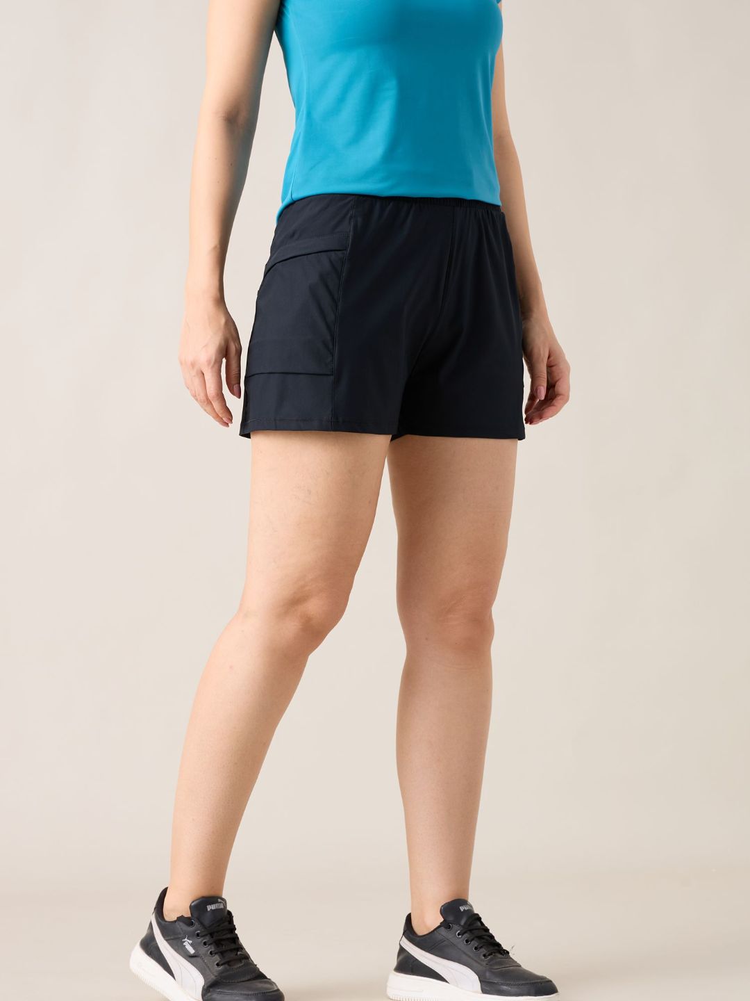 Women Sprint Shorts - Black