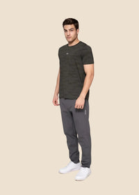 Men Warm Track Pants Grey - 1