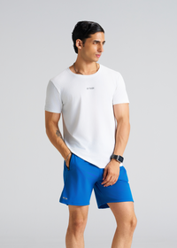 Men Running Active Tee White - 4