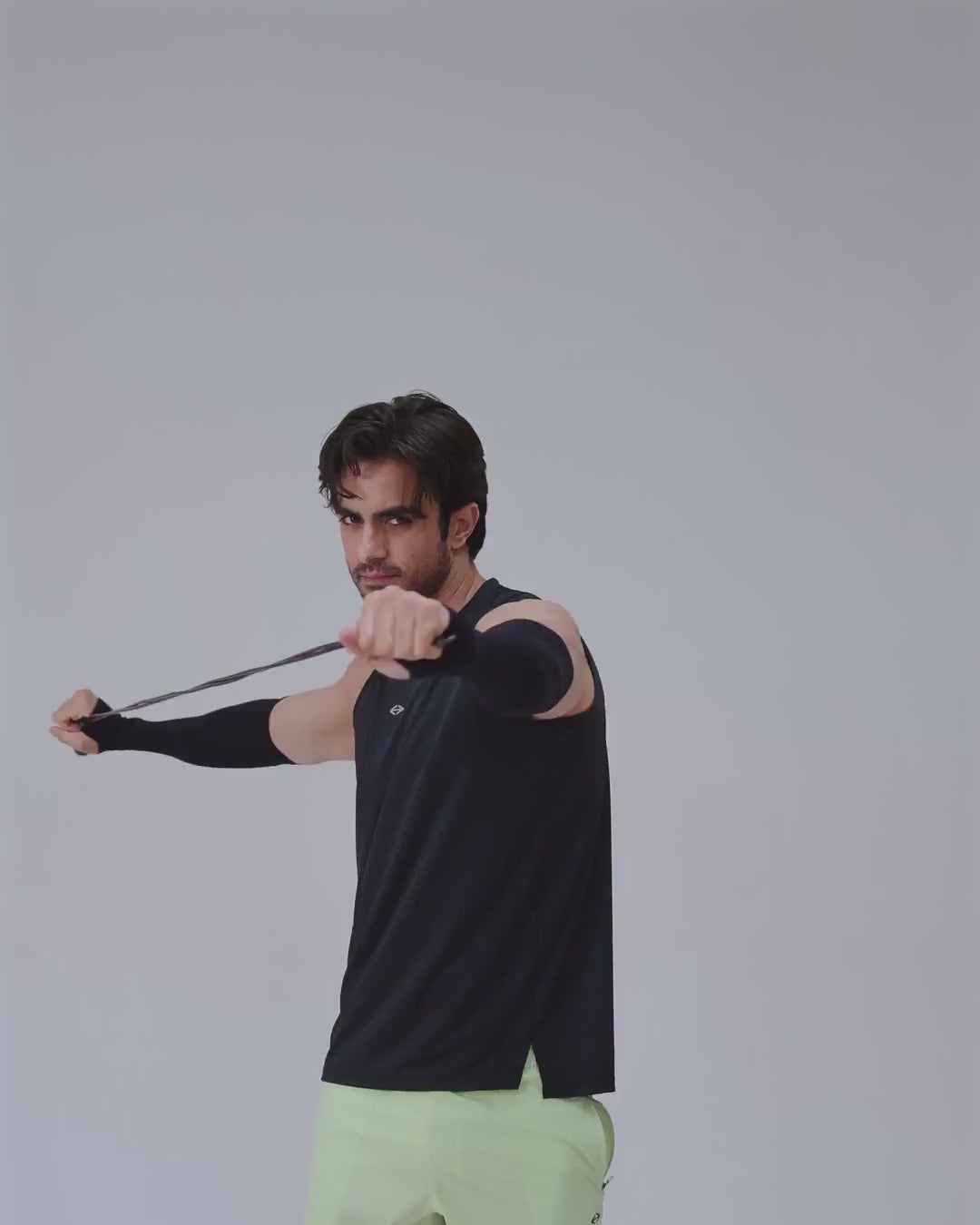 Regular Fit Performance Tank - Jet Black video