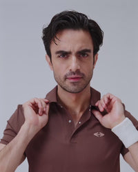Ultimate Active Polo - Mocha Brown video