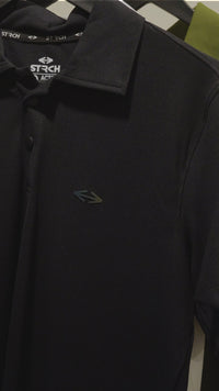 Active Polo Tshirt Black