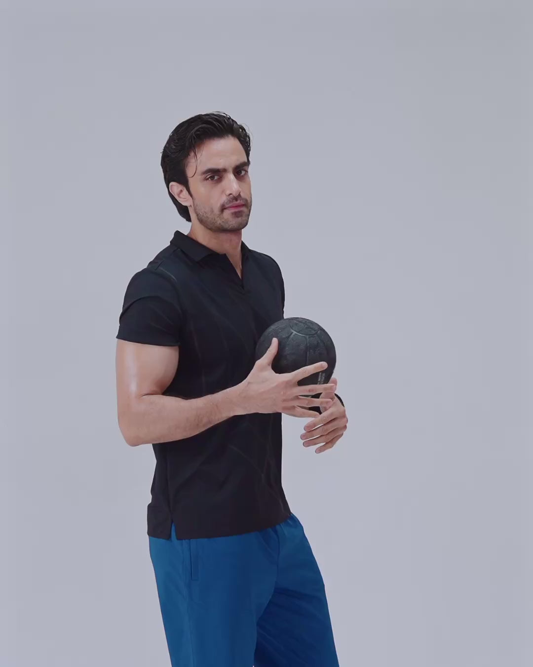 CoreActive Performance Polo - Jet Black video
