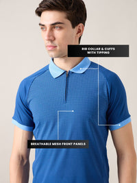 Men Motion Flex Polo - Navy