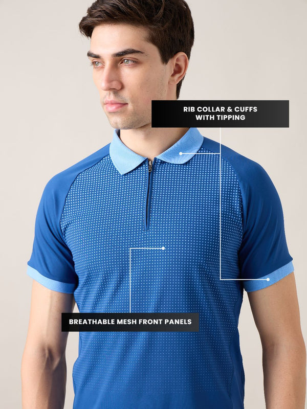 Men Motion Flex Polo - Navy