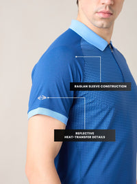 Men Motion Flex Polo - Navy