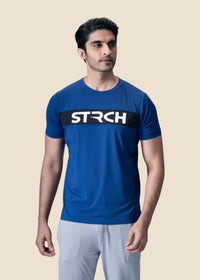 Men Athletic Tee Navy - 1