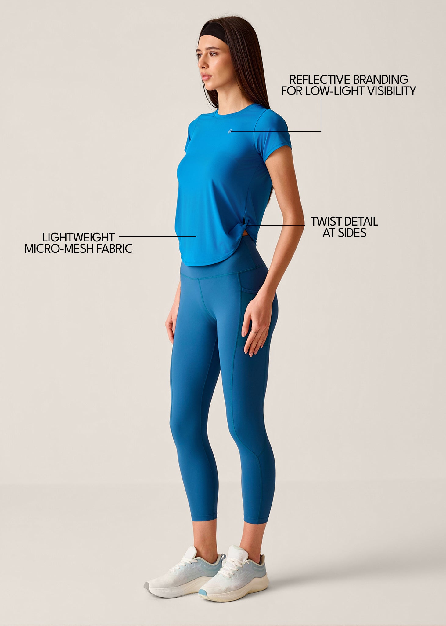 CoreActive Performance Tee - Marine Teal - 3