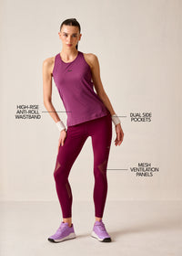 Ultimate Performance Leggings -  Plum - 3
