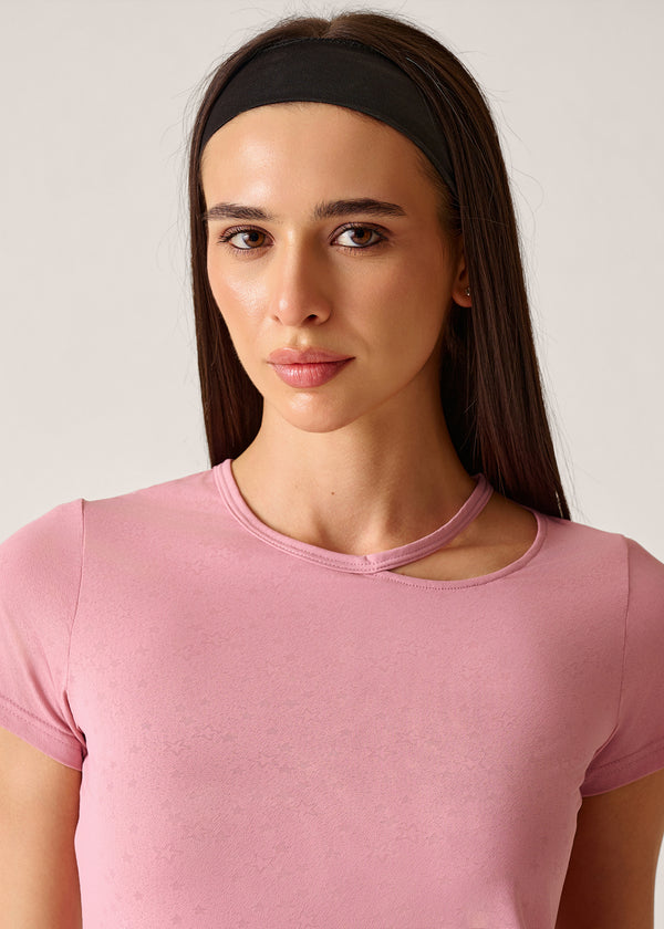 PlayCore Gym Tee - Dusky Rose - 2