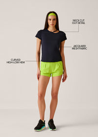 PlayCore Gym Tee - Jet Black - 3