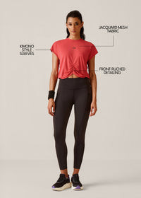 PlayCore Relaxed Tee - Pearl Ruby Red - 3