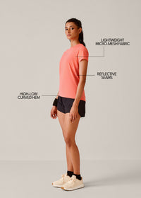 Motion Training Relaxed Tee - Georgia Peach - 3