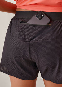Breath-Easy Running Shorts - Black - 6