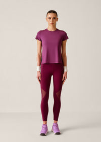 Airing Tee - Plum - 1