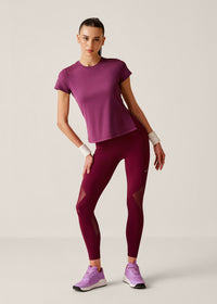 Airing Tee - Plum - 2