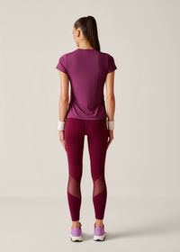 Airing Tee - Plum - 7