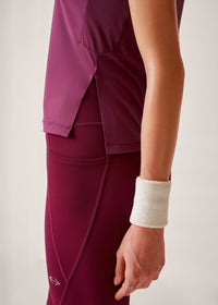 Airing Tee - Plum - 6