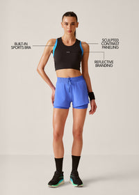 Power Training Sports Bra - Jet Black - 3