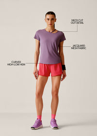PlayCore Gym Tee - Iris Smoke - 3