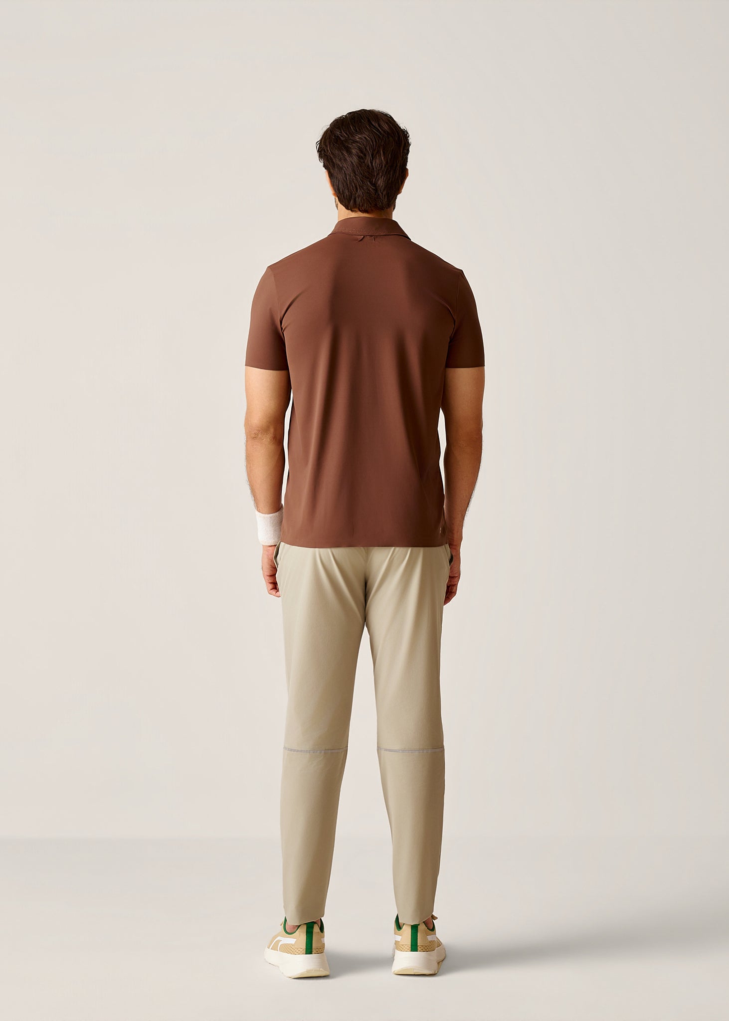 Ultimate Active Polo - Mocha Brown - 8