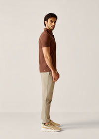 Ultimate Active Polo - Mocha Brown - 5